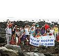 Keepin' it clean! WBCSD beach clean up - Day 5 in Jeju