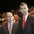 HRH Felipe, Prince of Asturias and HSH Prince Albert of Monaco, during the IUCN World Conservation Congress opening ceremony